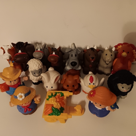 Lot of 18 Assorted Little People Farm Themed - Picture 2 of 3